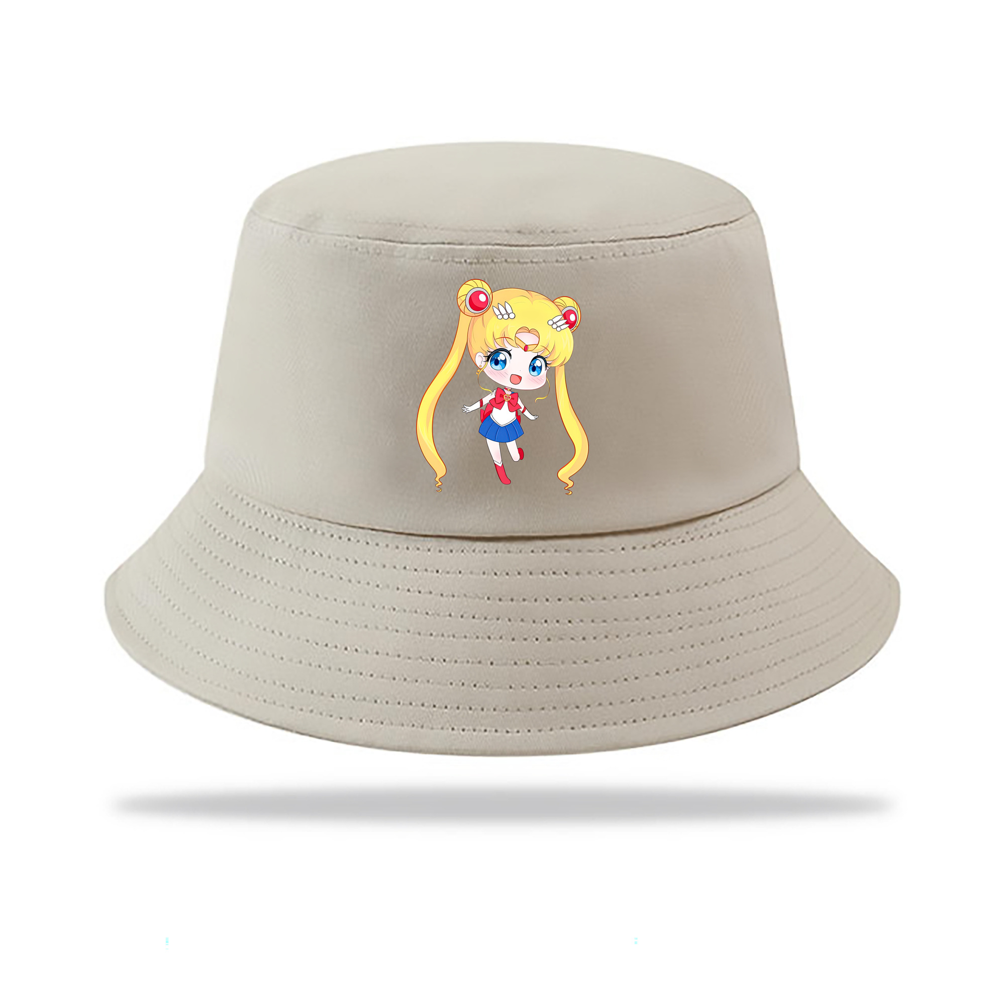 （画像用） 美少女戦士セーラームーン 月野 うさぎ つきの うさぎ Sailor Moon Tsukino Usagi アウトドア日除けバケットハット